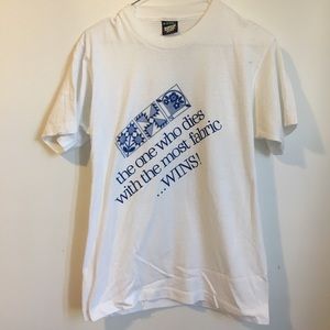 Vintage Graphic Fashion Quilting Tshirt